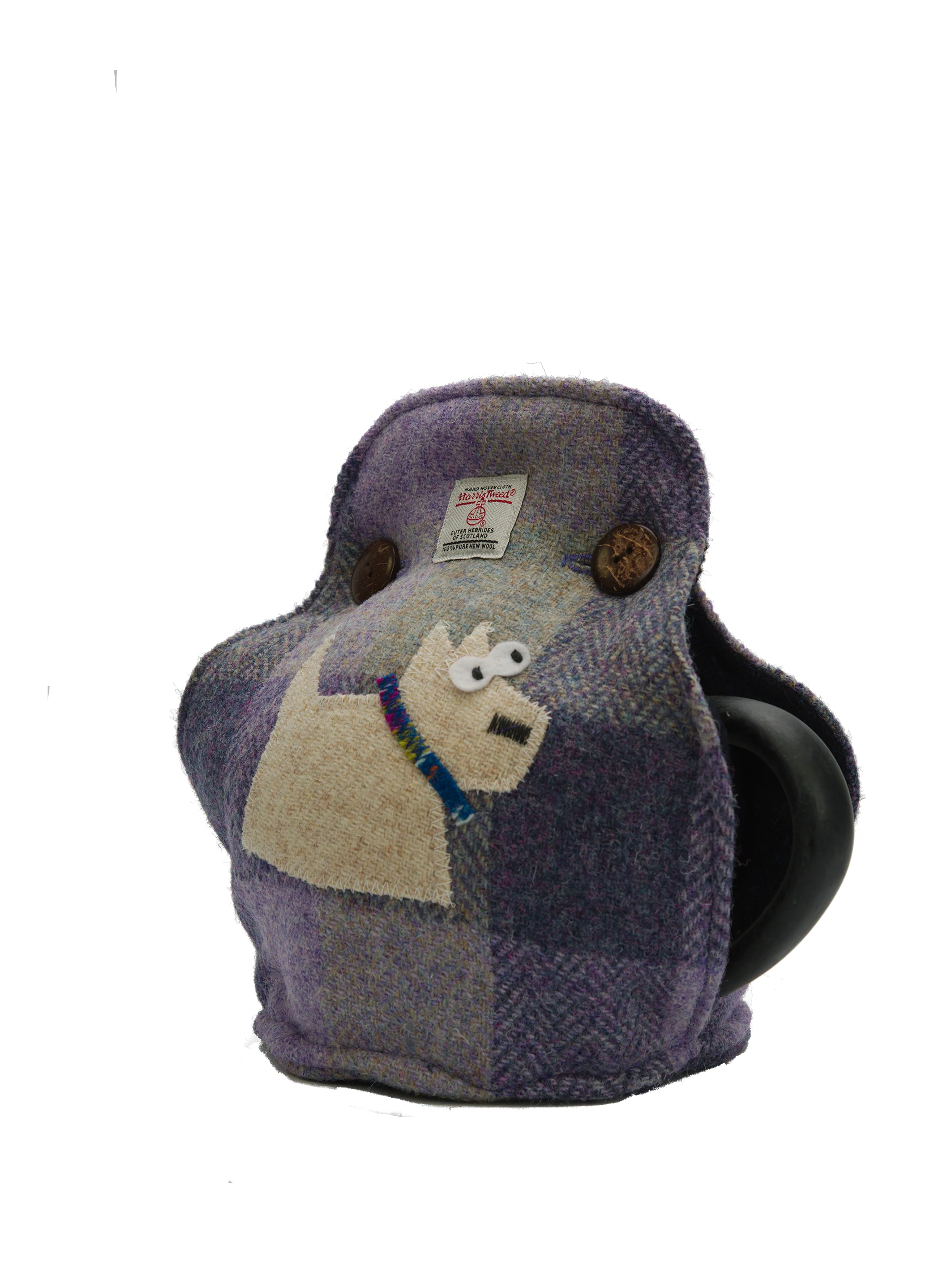 Harris Tweed Tea Cosy - HB156 Westie (Right) - Image 2