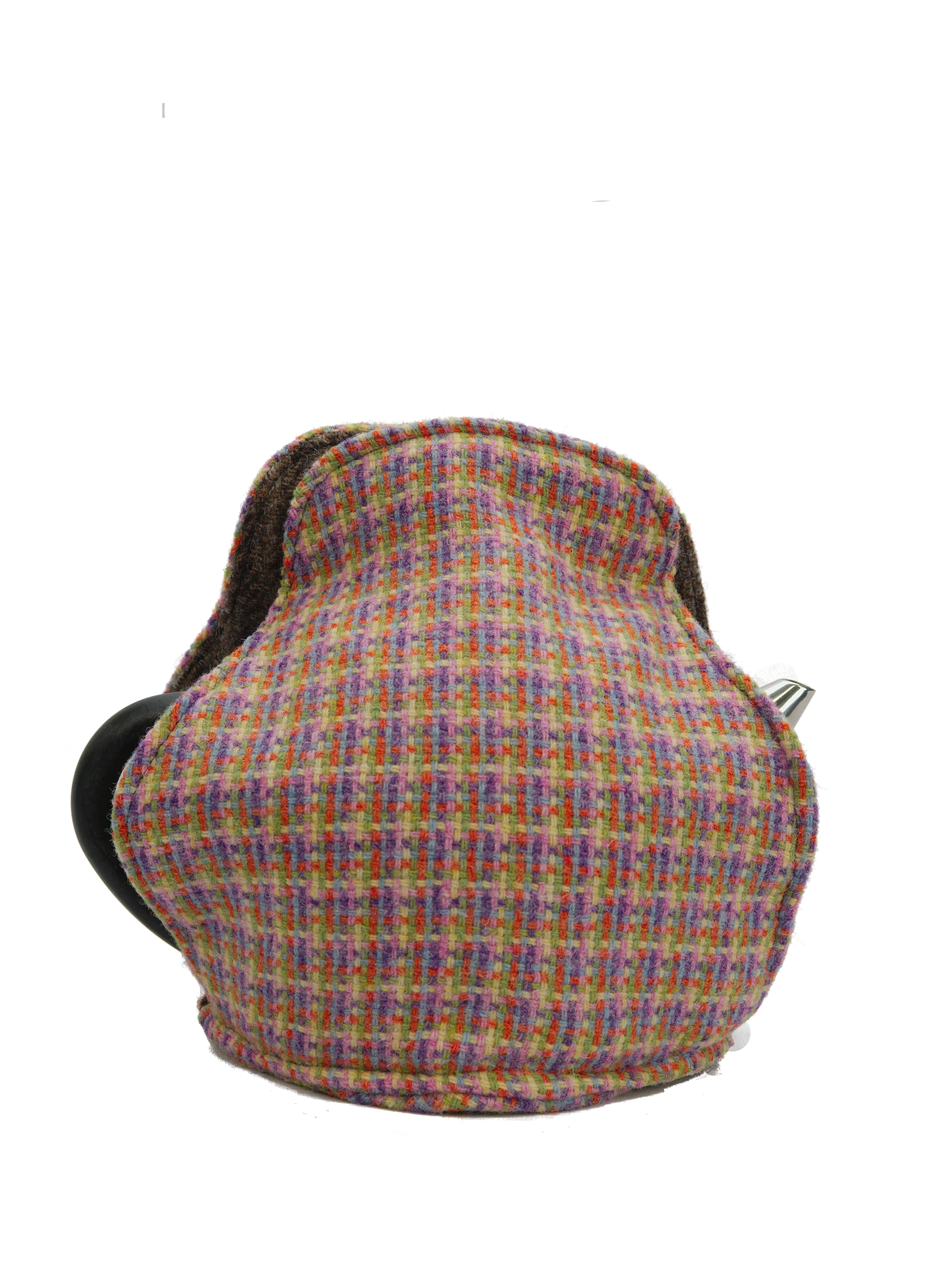 Harris Tweed Tea Cosy Jazzy Weave - (Blue Heart) - Image 3