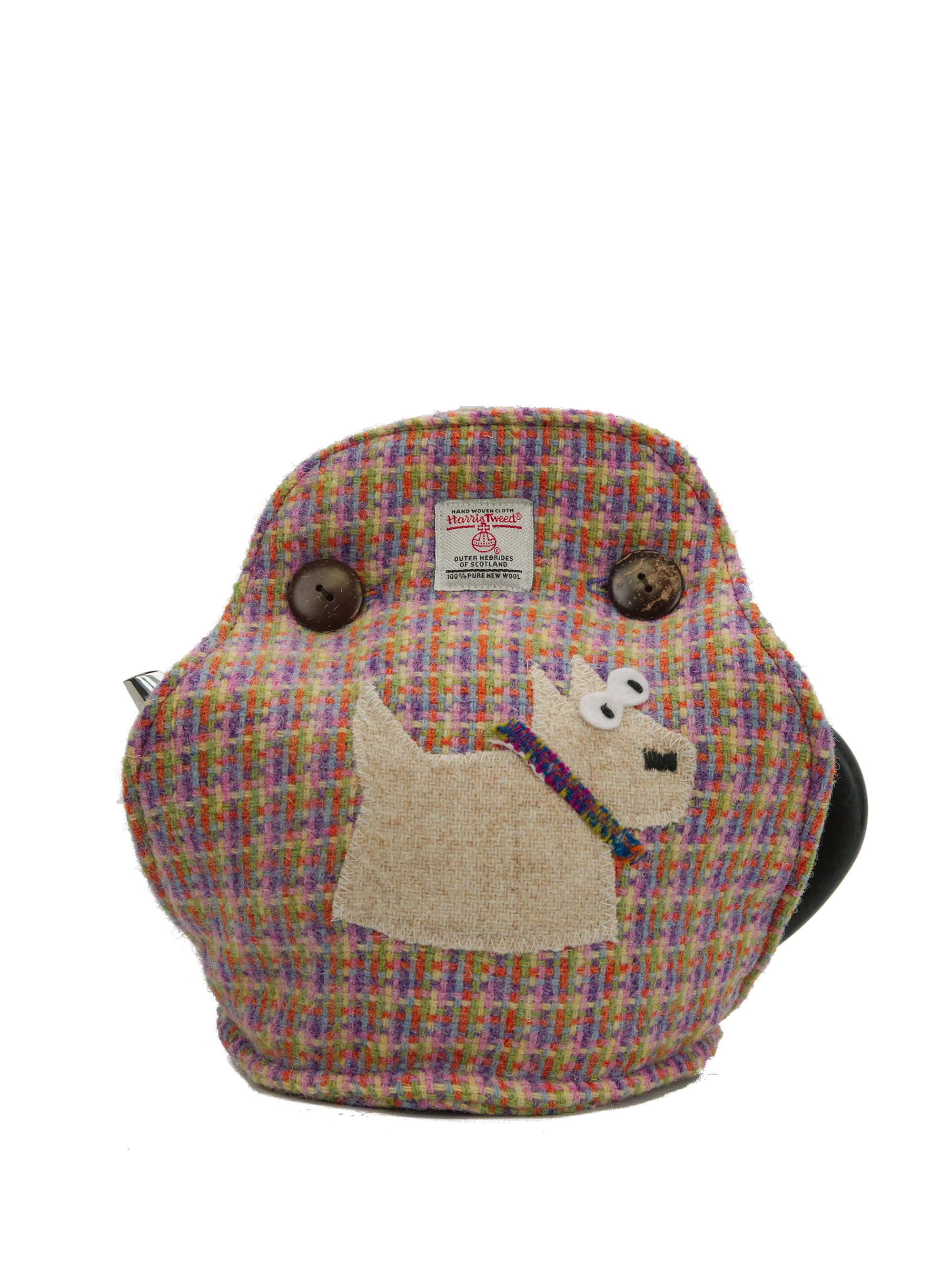 Harris Tweed Tea Cosy Jazzy Weave - Westie (Right)