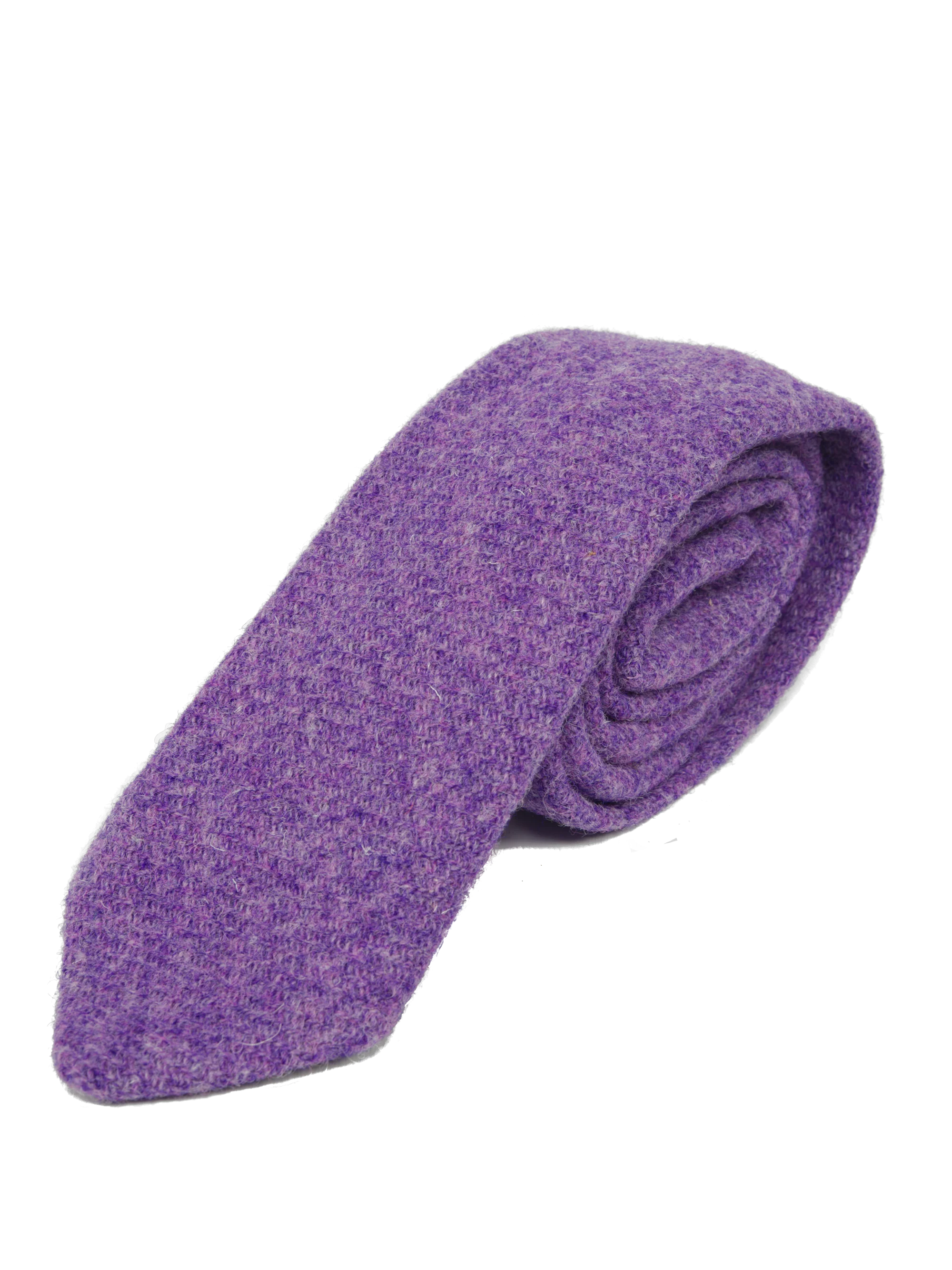 Harris Tweed Tie - 296 - Image 3