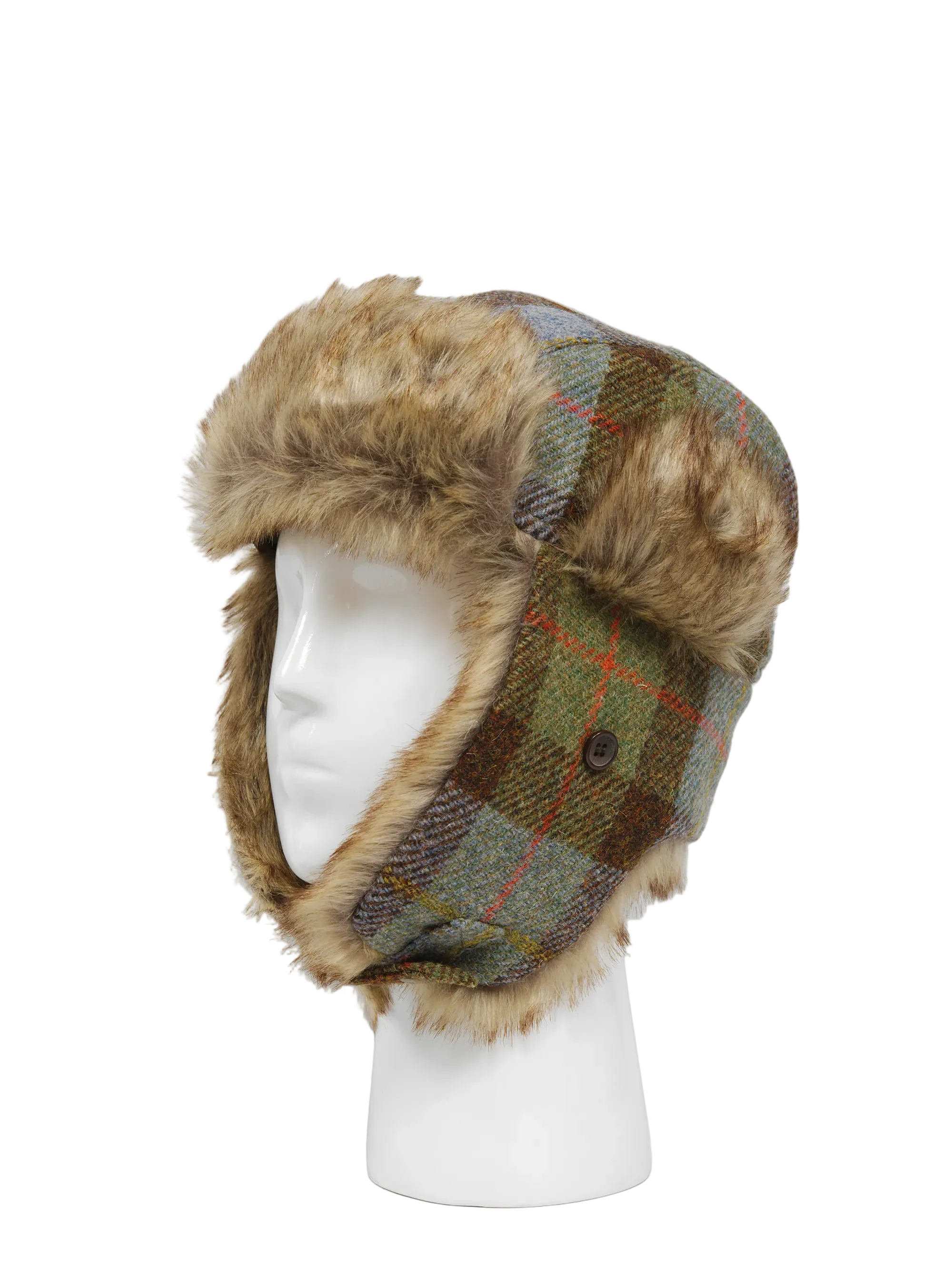 Harris Tweed Trapper Hat - A017 - Image 2