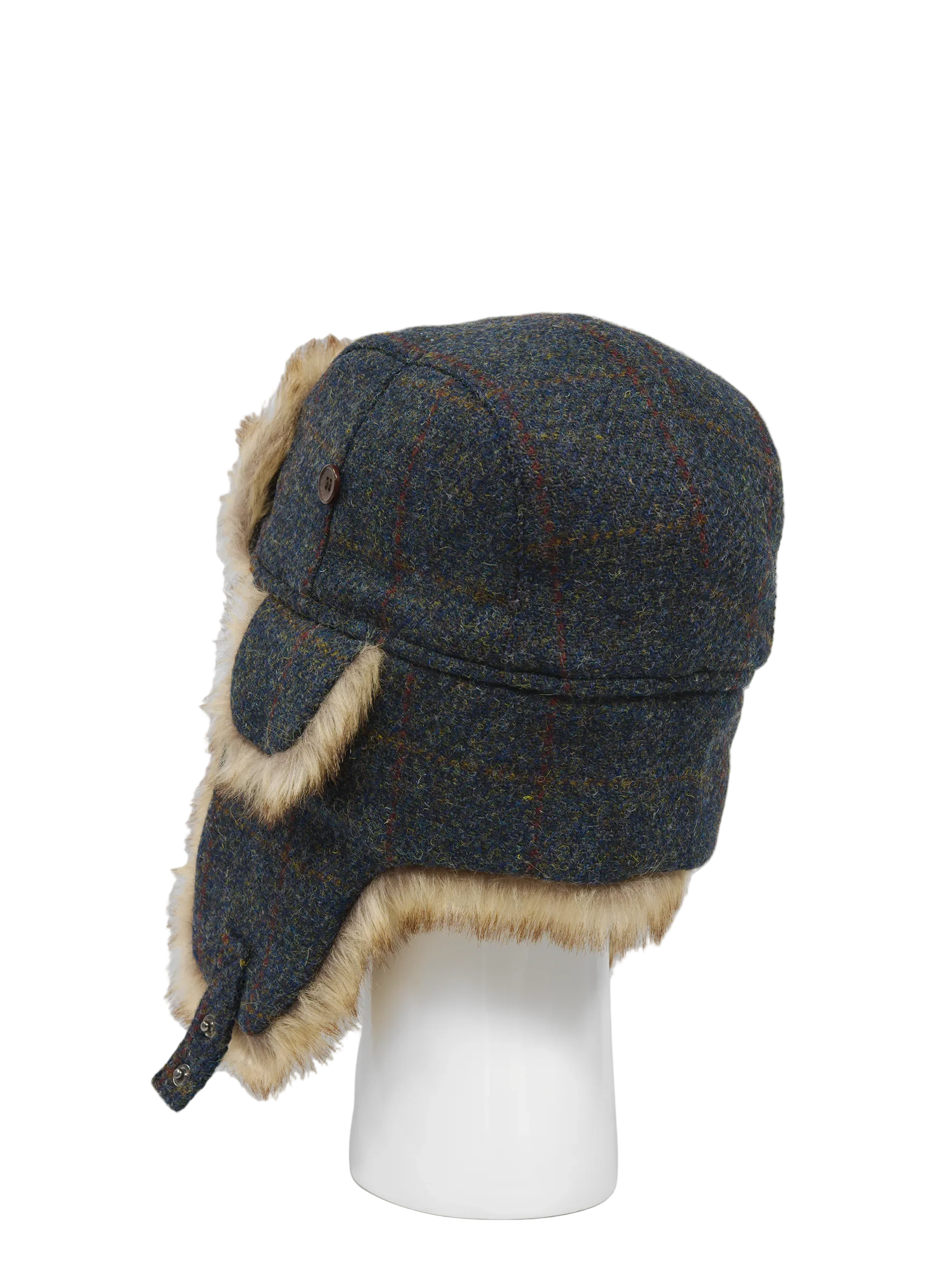 Harris Tweed Trapper Hat - A0239 - Image 4