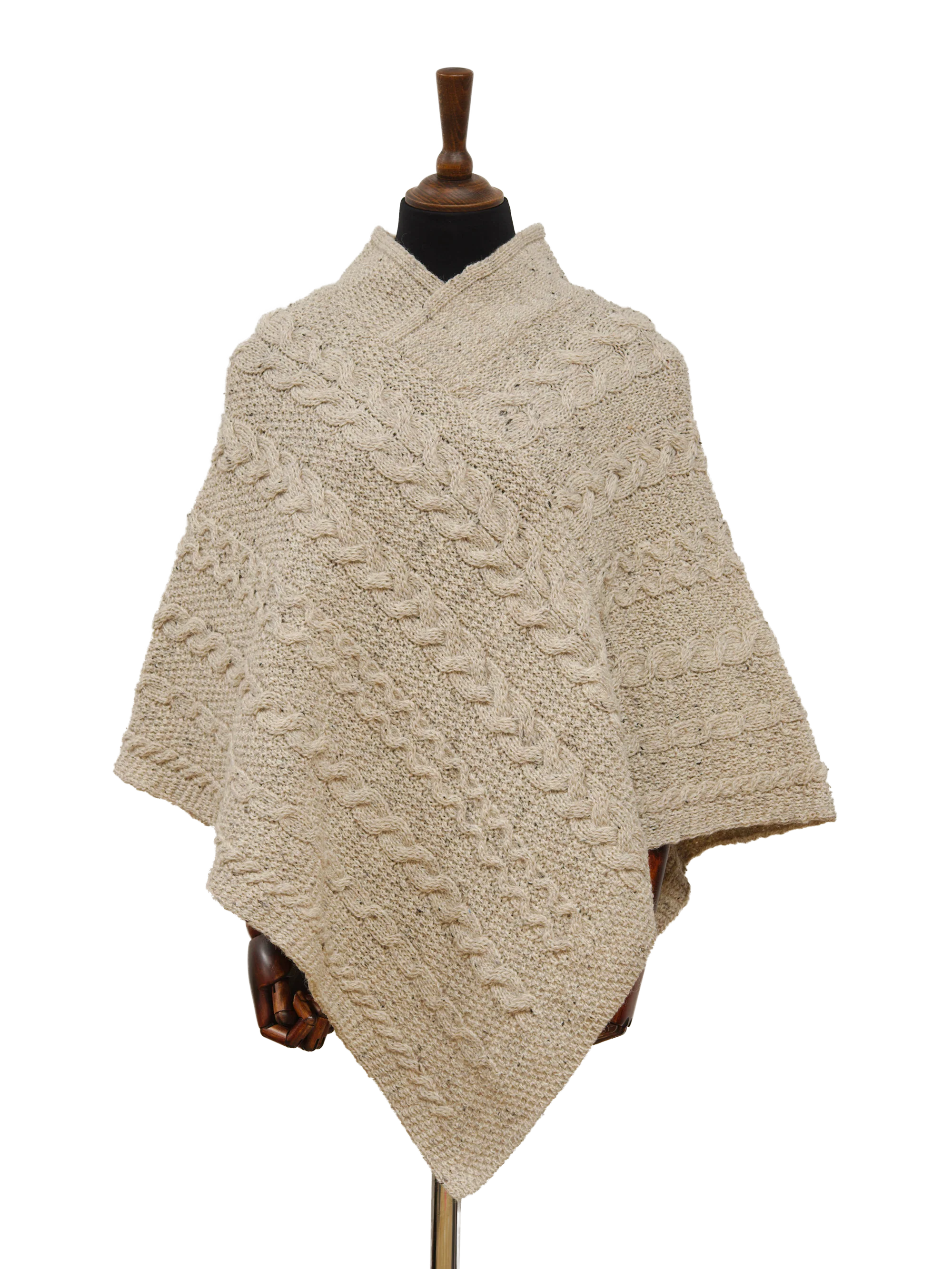V-Neck Poncho - Skiddaw
