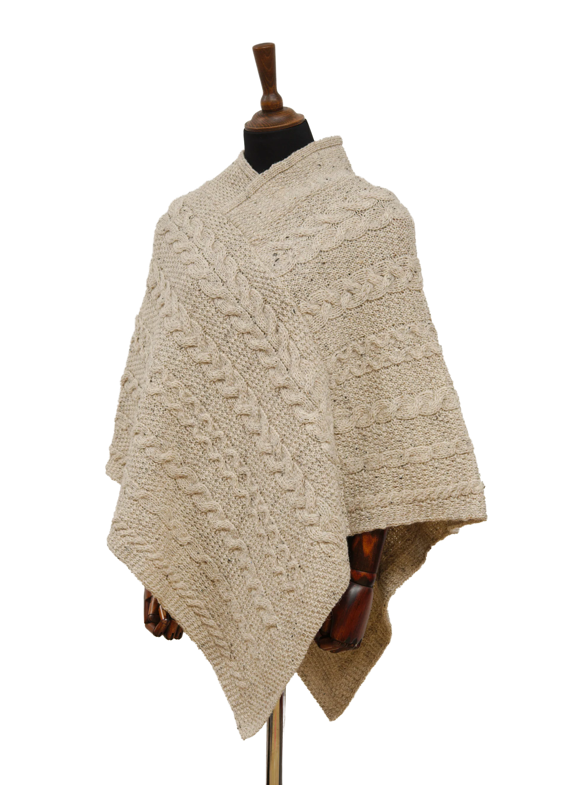 V-Neck Poncho - Skiddaw - Image 2