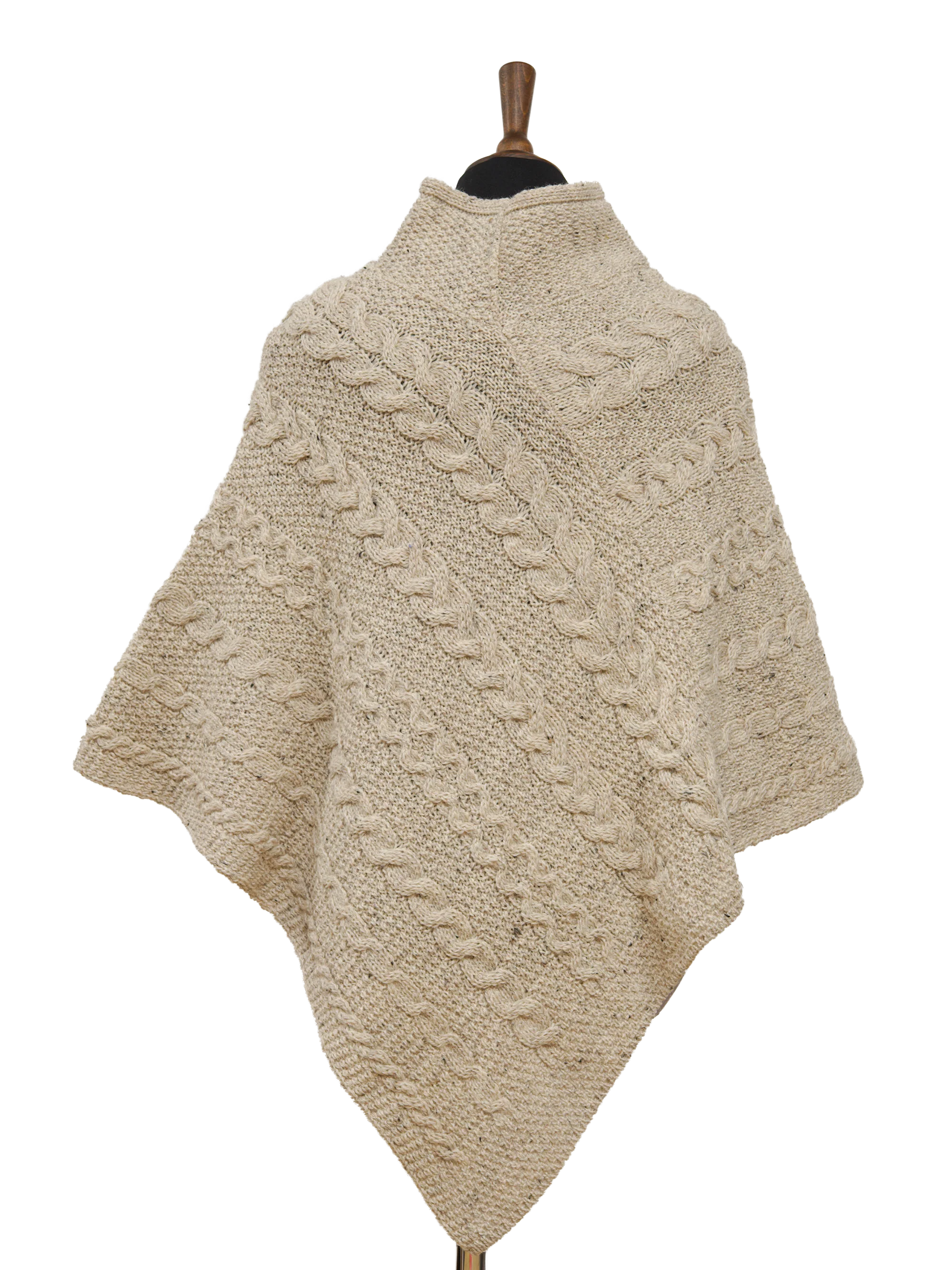 V-Neck Poncho - Skiddaw - Image 4